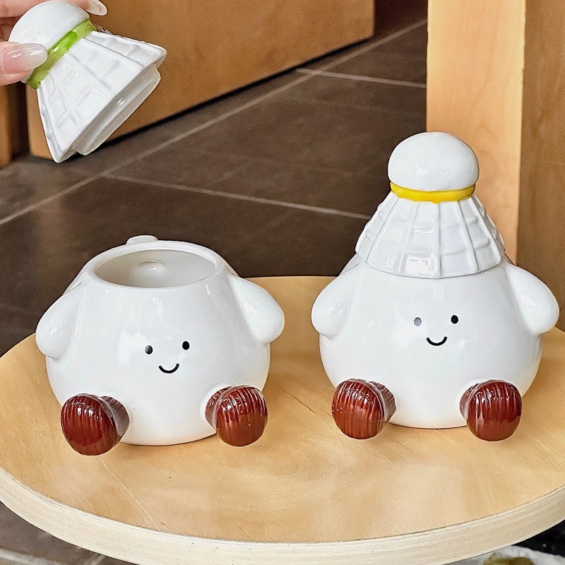 Cute Badminton Water Cup with  - Badminton Cup recensione e prezzo