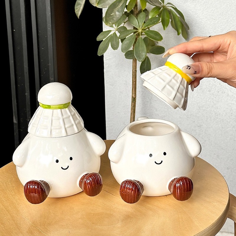Cute Badminton Water Cup with  - Badminton Cup recensione e prezzo