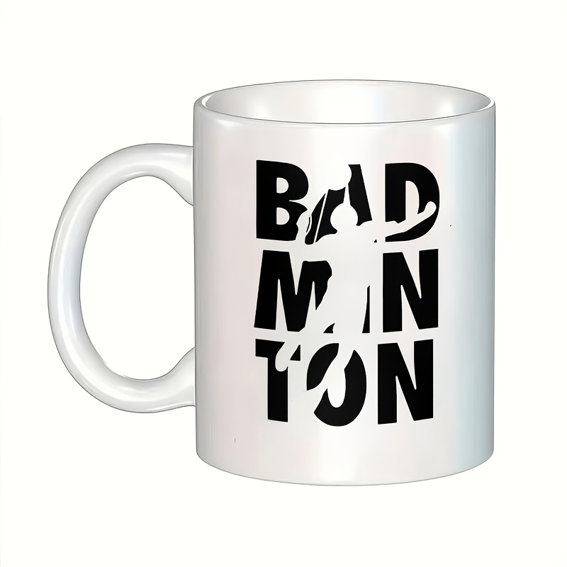 1pc Easy Badminton Mug, Cerami - Badminton Cup recensione e prezzo
