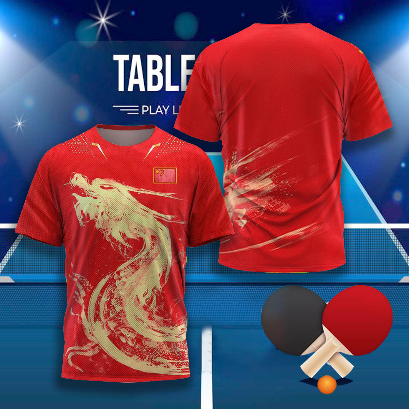 CHINA Dragon Table Tennis Grap - Badminton Lovers recensione e prezzo